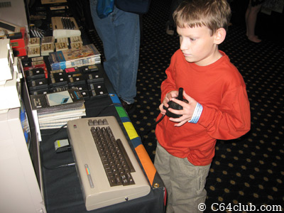 Prge 2010: Young Kids Using Commodore Computers - Commodore Computer 